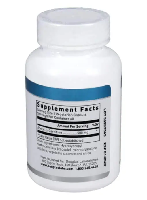Acetyl L-Carnitine 500mg - Image 2