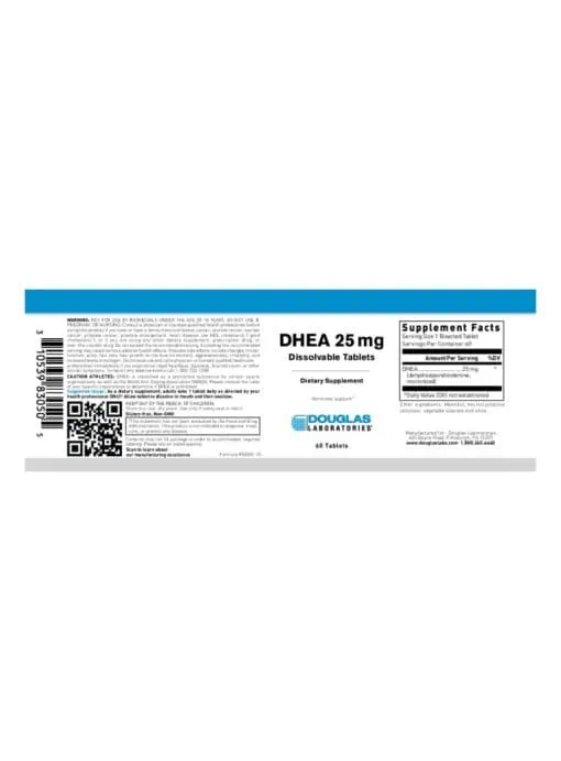 DHEA 25mg (Dissolvable Tablet) - Image 2