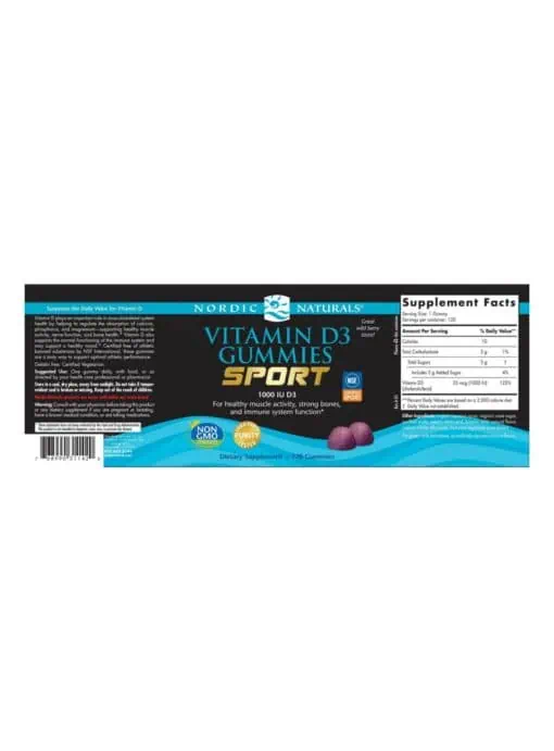 Vitamin D3 Gummies Sport - Image 2