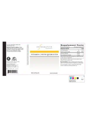 Alternative view of Vitamin C w/Quercetin