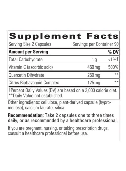 Vitamin C w/Quercetin - Image 3