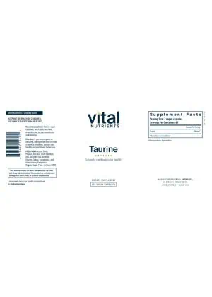 Alternative view of Taurine 1000mg