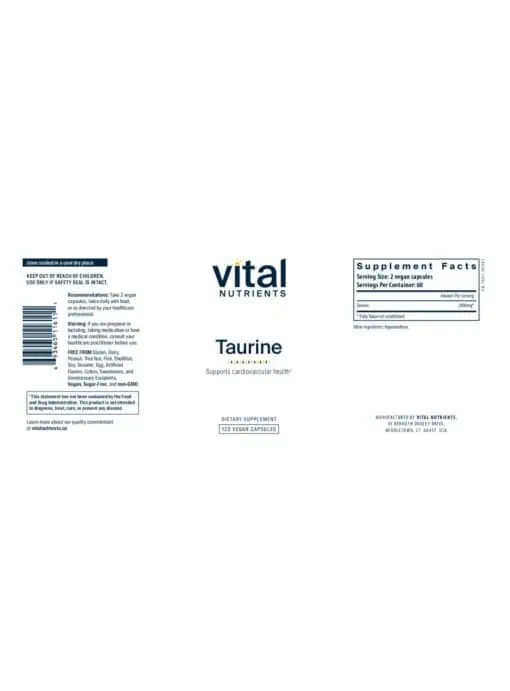 Taurine 1000mg - Image 2