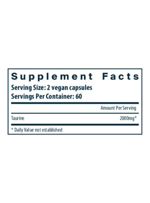 Taurine 1000mg - Image 3