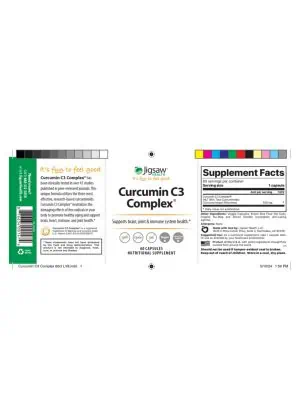 Alternative view of Curcumin C3 Complex