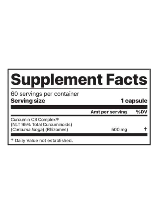 Curcumin C3 Complex - Image 3