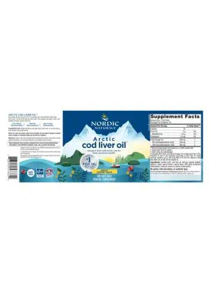 Alternative view of Arctic Cod Liver Oil, Lemon