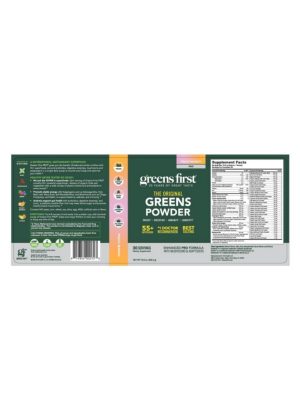 Alternative view of Greens First PRO Peach Mango