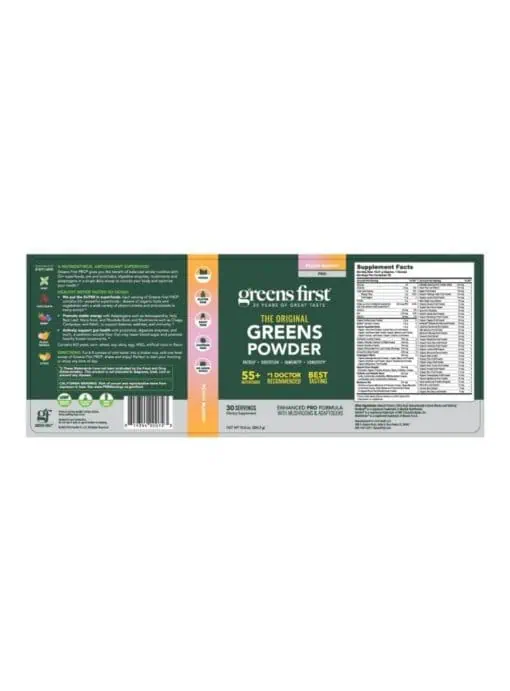 Greens First PRO Peach Mango - Image 2