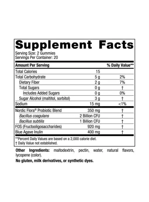 Zero Sugar Probiotic Gummies - Image 2