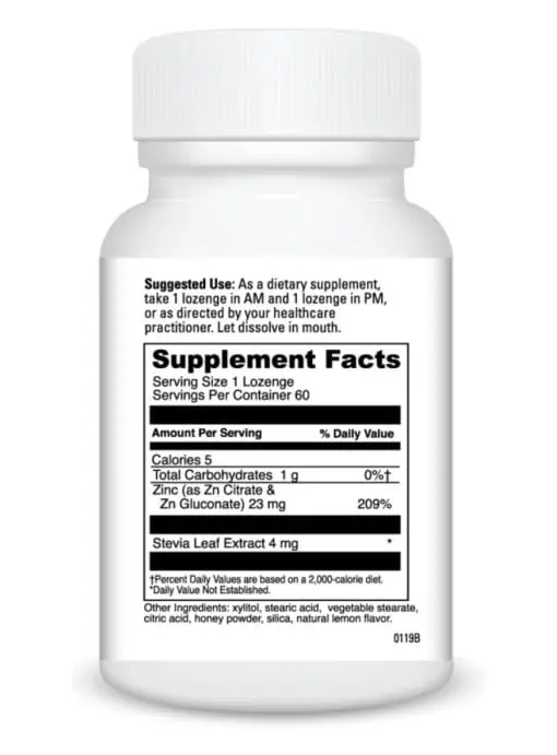 Zinc Lozenge 23mg - Image 3