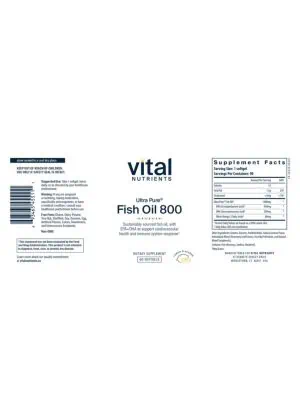 Alternative view of Ultra Pure® Fish Oil 800