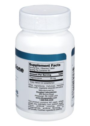 Alternative view of Pregnenolone 25mg