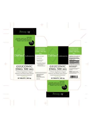 Alternative view of Gluconic DMG 500mg (chewable)