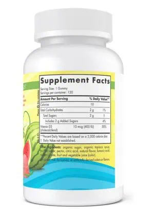 Alternative view of Vitamin D3 Gummies Kids