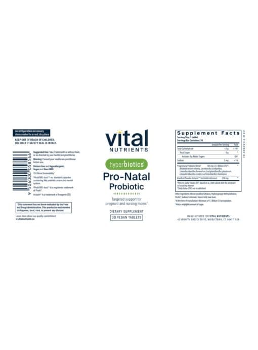 Hyperbiotics Pro-Natal Probiotic - Image 2