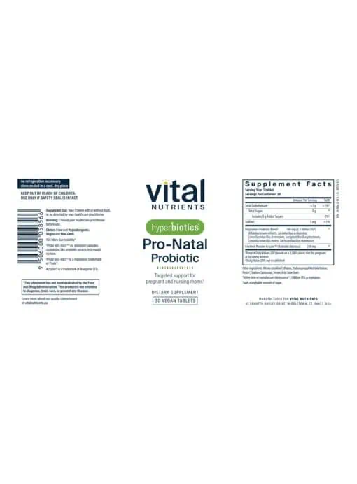 Hyperbiotics Pro-Natal Probiotic - Image 2