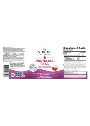 Alternative view of Prenatal DHA, Strawberry
