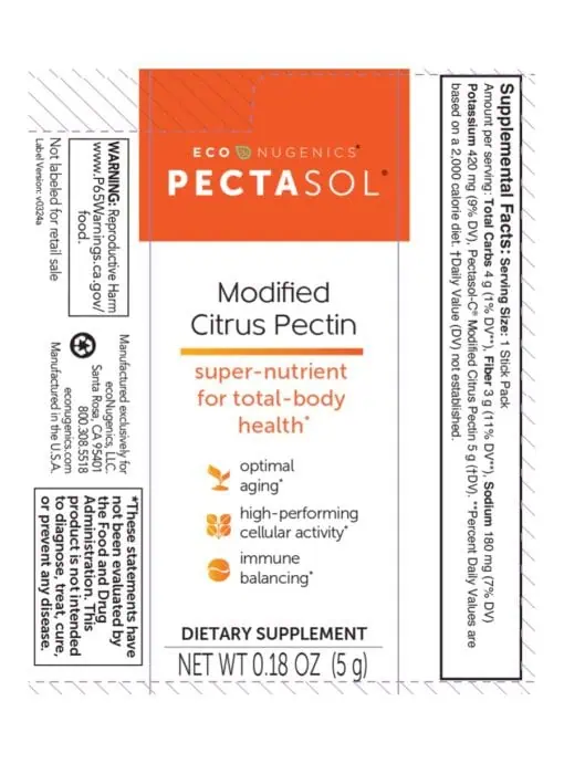 Econugenics Pectasol Plain Powder Stick Packs - Image 2