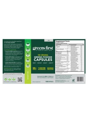 Alternative view of Greens First PRO (Capsules) 180c