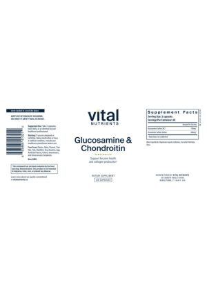 Alternative view of Glucosamine and Chondroitin Sulfate