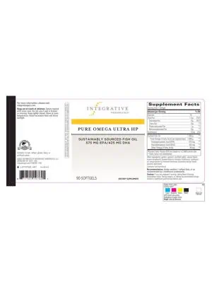 Alternative view of Pure Omega Ultra HP Softgels