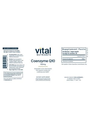 Alternative view of Coenzyme Q10 100mg