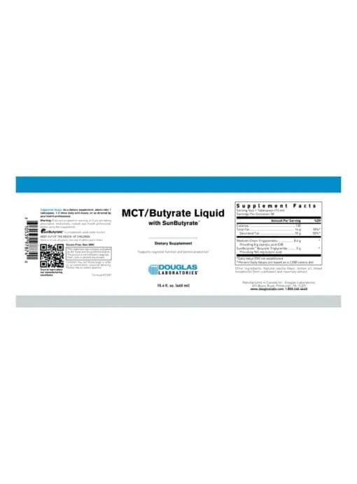 MCT/Butyrate Liquid with SunButyrate™ - Image 2