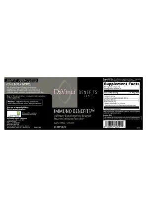 Alternative view of Immuno Benefits