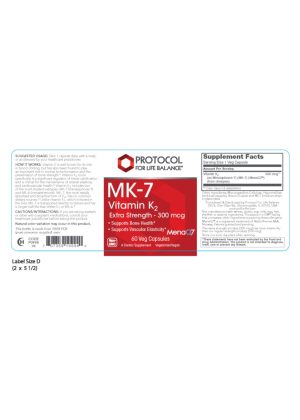 Alternative view of Vitamin K2 (MK-7) 300 mcg