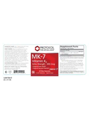 Alternative view of Vitamin K2 (MK-7) 300 mcg