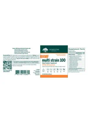Alternative view of HMF Multistrain 100