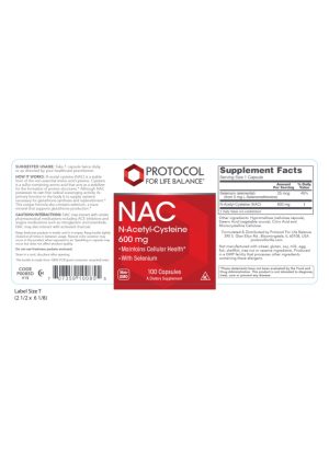 Alternative view of NAC N-Acetyl Cysteine 600mg