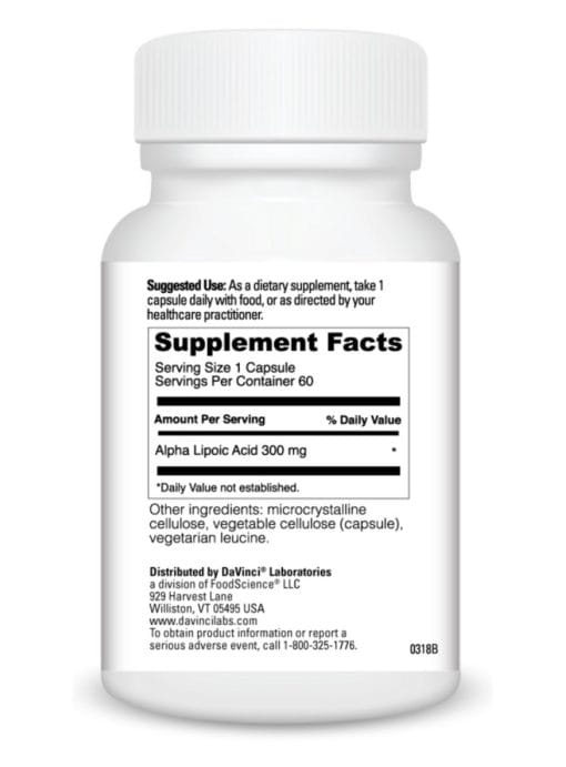 Alpha Lipoic Acid 300mg - Image 3