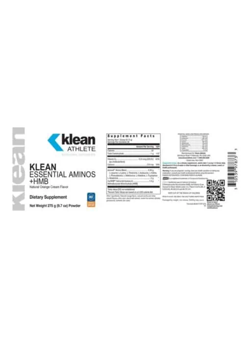 KLEAN ESSENTIAL AMINOS +HMB - Image 2