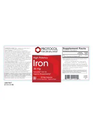 Alternative view of Iron 36mg