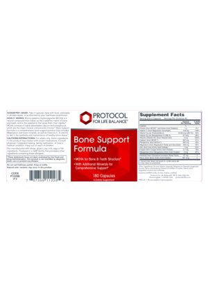 Alternative view of Bone Support Formula
