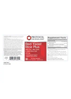 Alternative view of Red Yeast Rice Plus 600mg