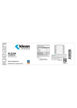Alternative view of Klean Casein Protein - Natural Chocolate Flavor