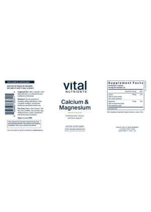 Alternative view of Calcium & Magnesium