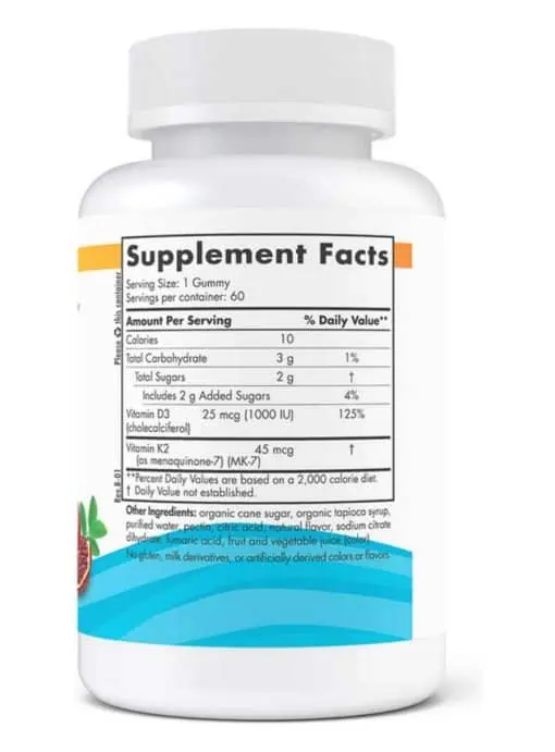 Vitamin D3+K2 Gummies - Image 2