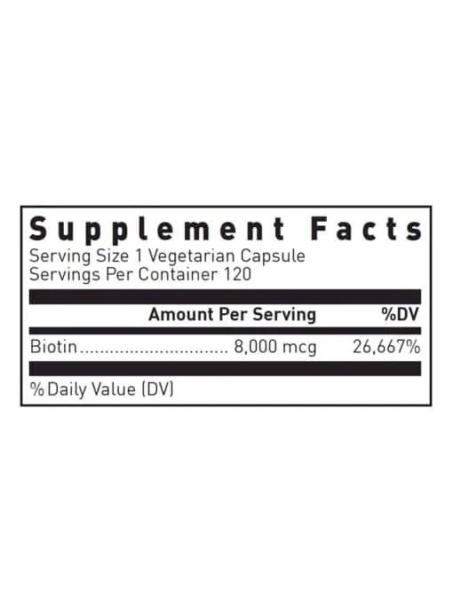 Biotin 8mg - Image 3