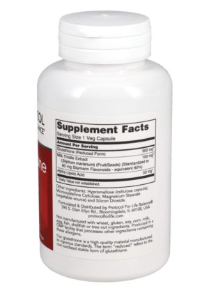 Alternative view of Glutathione 500mg