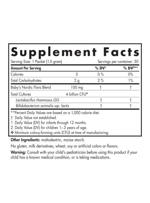 Baby's Nordic Flora™ Probiotic Powder - Image 3