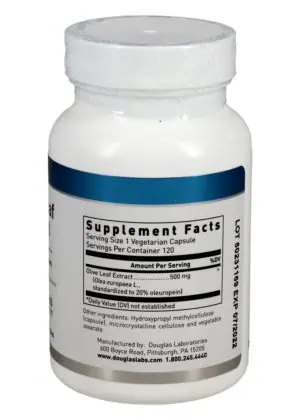 Alternative view of Olive Leaf Extract 500mg
