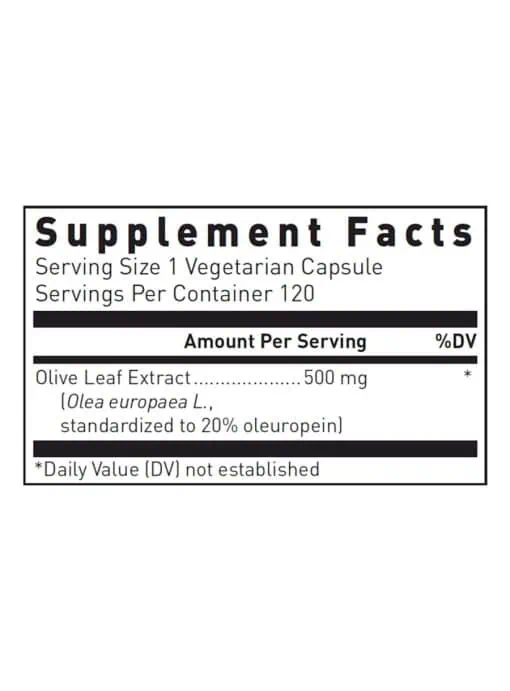 Olive Leaf Extract 500mg - Image 3