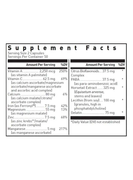 Hair, Skin and Nails Plus Formula - Image 3