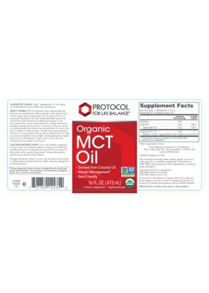 Alternative view of Organic MCT Oil