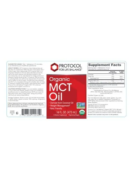 Organic MCT Oil - Image 2