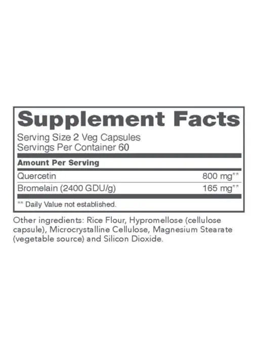 Quercetin with Bromelain - Image 3